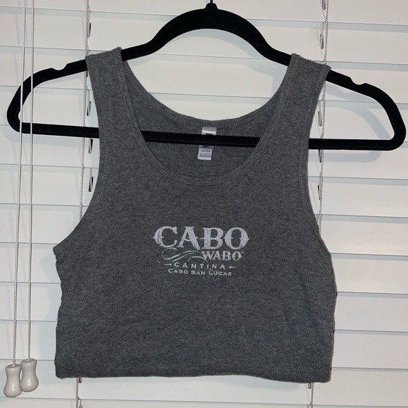 Gray Cabo Wabo Tank Top - Picture 2 of 2